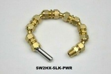 Swiveljet SW2 (1/4” Dia) HEX, POWER Coolant Nozzle with 1/4” NPT Adaptor