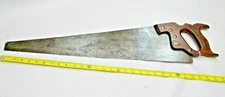 CRAFTSMAN VANADIUM Steel Hand Saw 7 Points, 26" Long Blade, Taper Ground