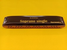 Suzuki SS-37 Soprano Single Harmonica from Japan Used Condition
