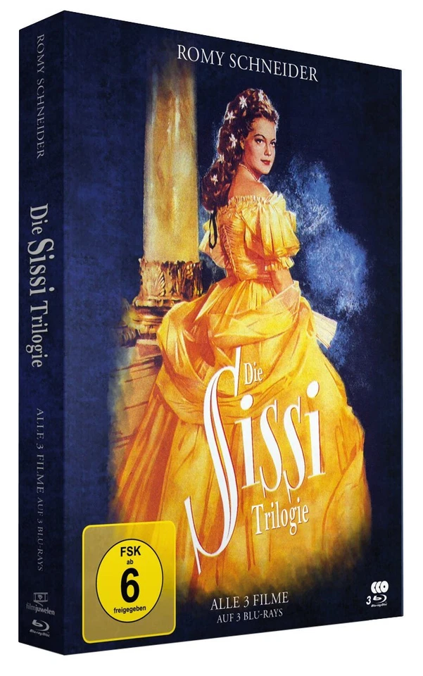 Sissi Trilogie - Special Edition Mediabook - Romy Schneider: Sissi 1-3 [Blu-ray] - Bild 4 von 4