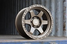 17 Mflow Mf03 17x9 -12 Bronze Wheels 6x139.7 93.1 For Ford 2021 Up Bronco Ranger