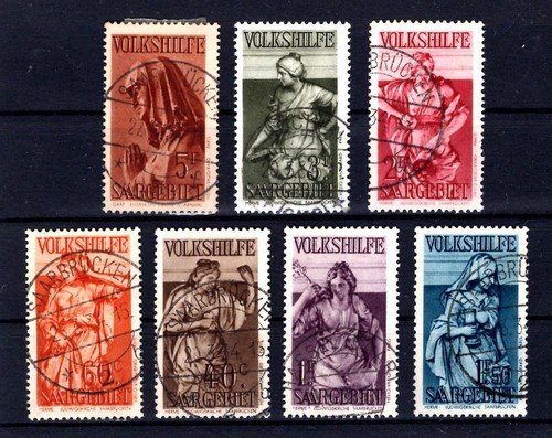 Saar 171/77 BPP Stamped Set (T1068