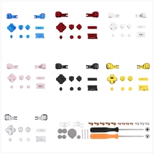 eXtremeRate Full Replacement Set Buttons for Gameboy Advance SP GBA SP Dpad Keys