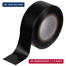 Mini Duct Tape, Black Duct Tape Heavy Duty Waterproof Repairs, 1'' X 10 Yd