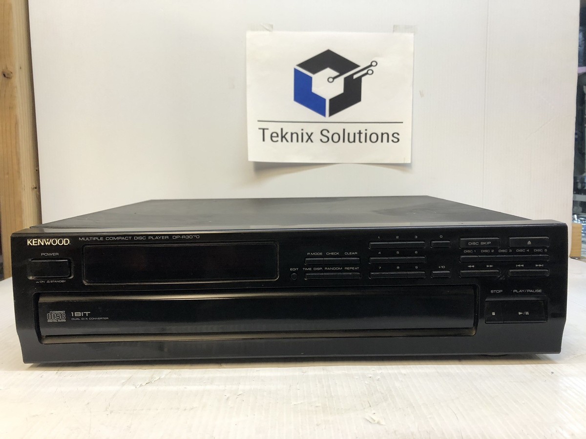 Kenwood DP-R3070 Compact 5 Disc CD Player TESTED & WORKING See