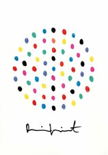 Damien Hirst Currency Dot's drawing Signed
