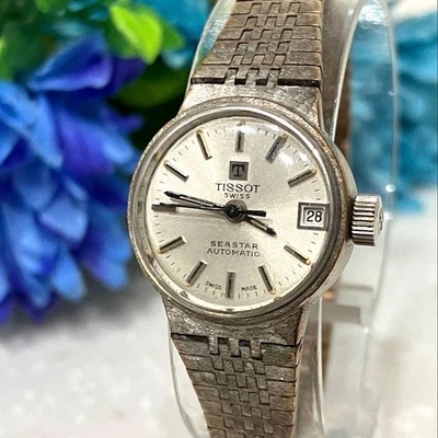 TISSOT Seastar Automatikuhr Silber Datumsanzeige aus Japan - Bild 1 von 4