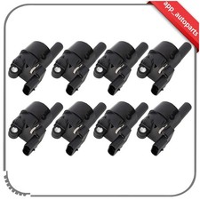 8 Pack Round Ignition Coil For Chevy Camaro Silverado 1500 Suburban Gmc Uf742