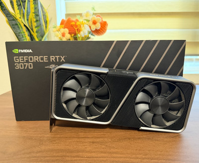 NVIDIA GeForce RTX 3070 Founders Edition 8GB GDDR6 Graphics Card