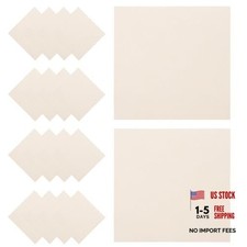 100 Pcs Square Qualitative Filter Paper, 100x100mm 3.93x3.93 Inches Lab