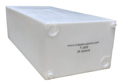 #ad 35 Gallon Fresh Gray Water Holding Tank storage food shower wash dish T 3500 $149.99