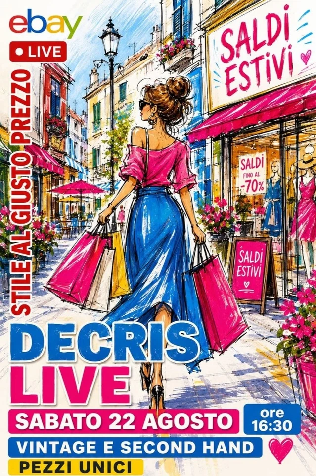 Vintage e Second Hand Stile al prezzo giusto DeCris Shop Pezzi Unici