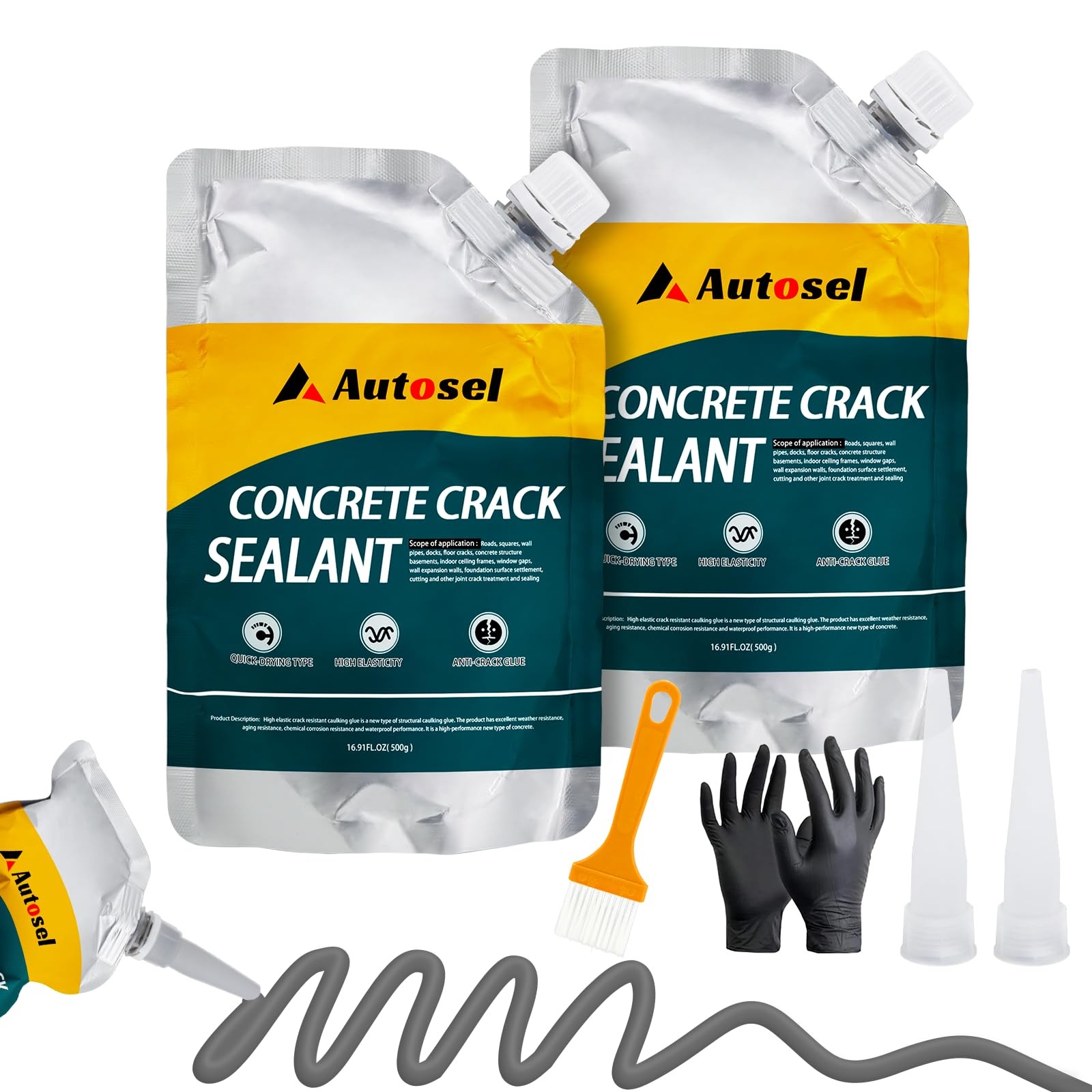 High Elasticity Driveway Concrete Crack Filler Sealant