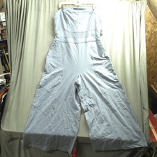 NWT Daily Practice by Anthropologie Strapless Wide-Leg Jumpsuit Size XL