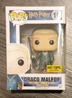 Funko Pop! Harry Potter Draco Malfoy (w/ Quidditch Robes) Hot Topic Exclusive