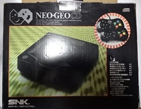 SNK Neo Geo CD Console System CD-T01 Boxed NTSC-J Working with Box Japan s1238M