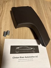 2011-2017 Buick Regal Center Console Armrest Top Lid Brown Leather Oem