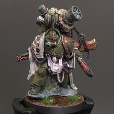 Presale Death Guard Lord of Poxes Pro Painted Warhammer 40k Miniature Commission