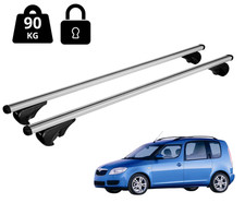 Dachträger Für Skoda Roomster 2006-2015 Mit Abschließbarem Reling