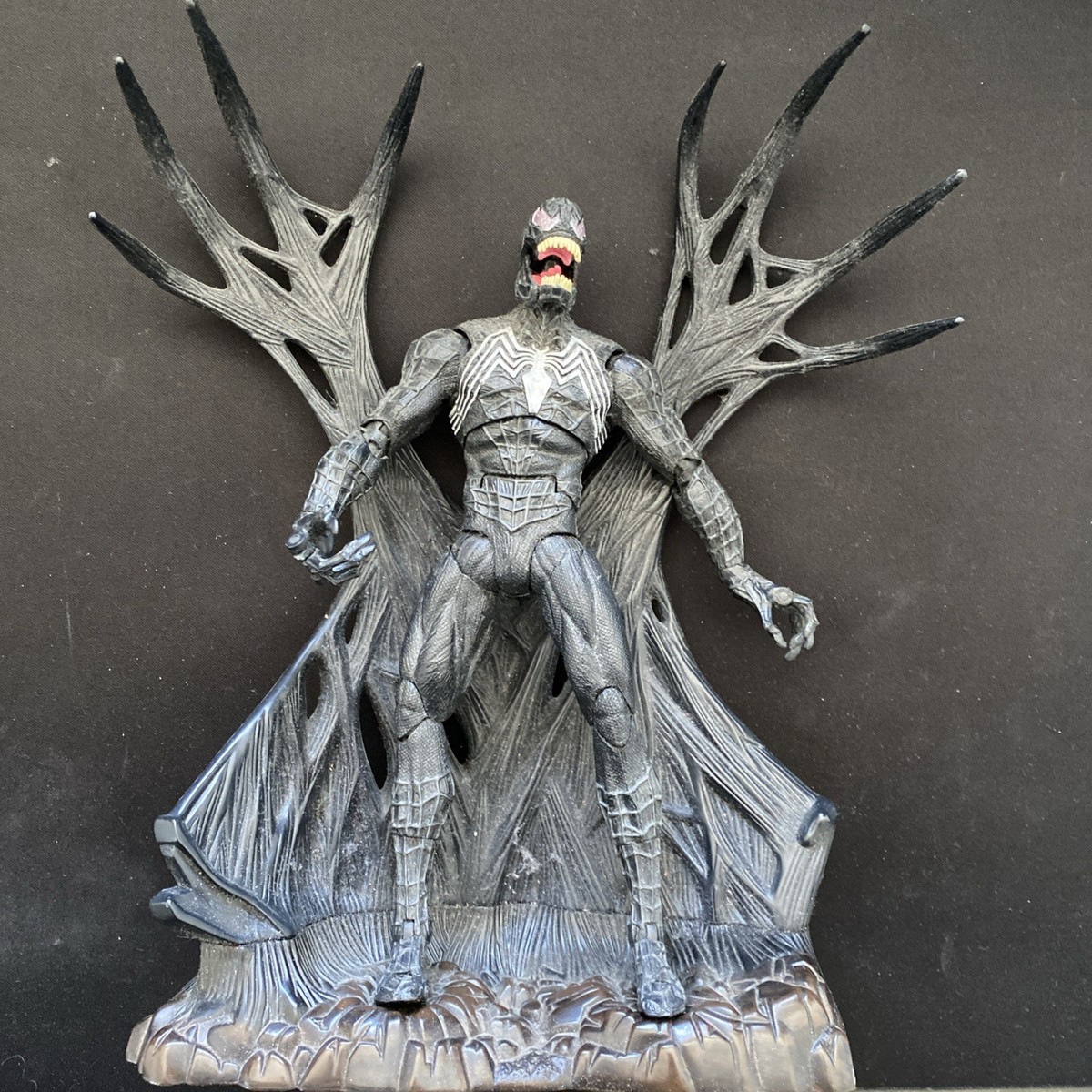 Marvel Spider-Man 3 Unleashed 360 Venom 8” Figure w/ Stand | eBay