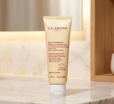 Clarins Hydrating Gentle Foaming Cleanser 125ml Normal To Dry Skin NEW SEALED UK