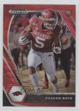 2021 Panini Prizm Draft Picks Ruby Wave Prizm Rakeem Boyd #152 0s9u