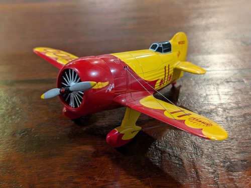 Shell Model Airplanes Shell Airplane Gee Bee Supersportster NR2100 Die Cast 2001 Vintage | eBay