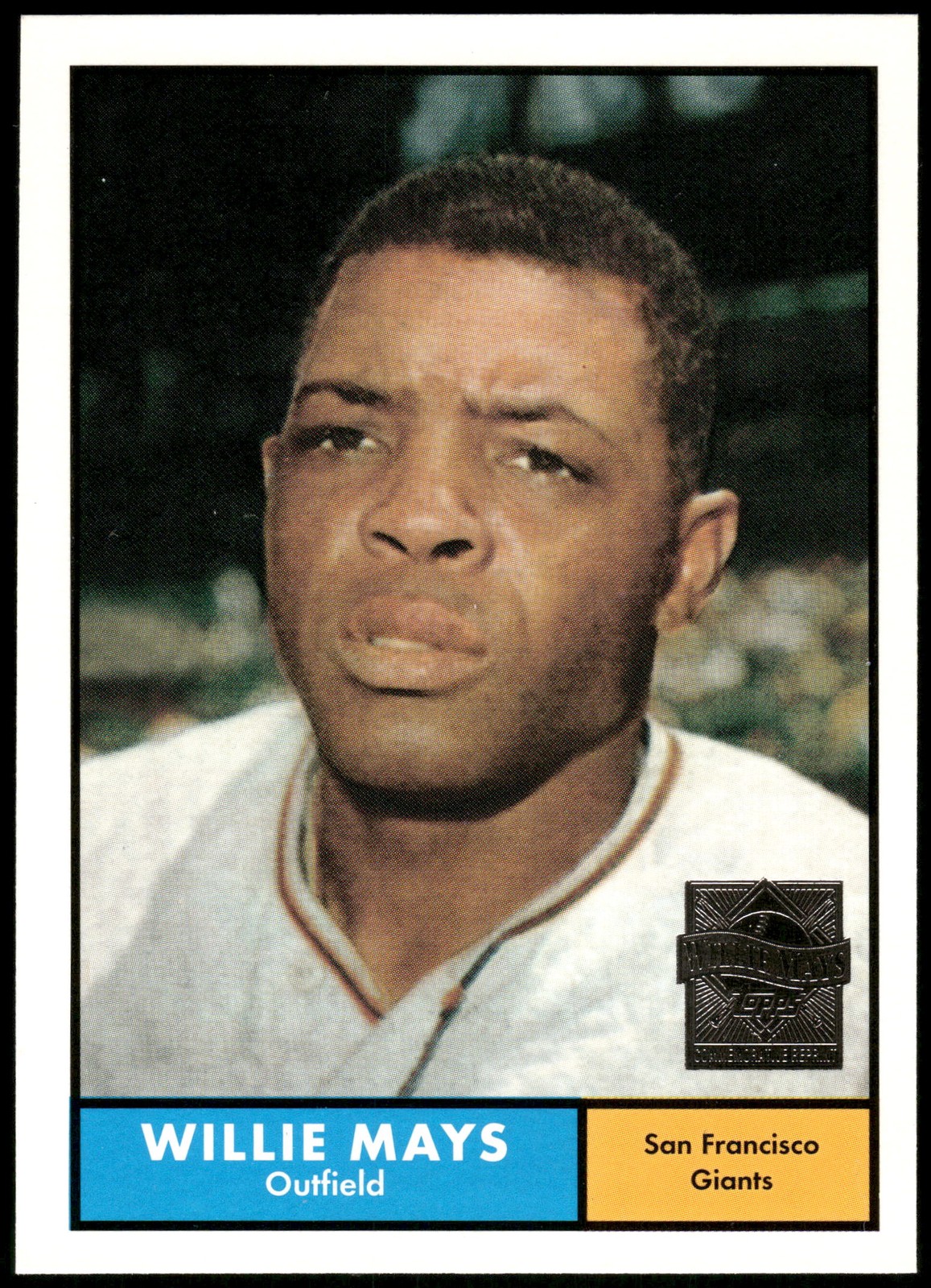 1997 Topps #14 Willie Mays Willie Mays Commemorative Reprints