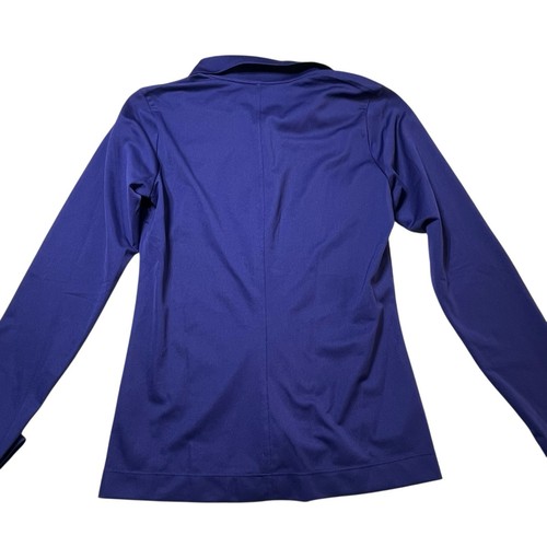 Nike Golf Women's Dri-Fit Tour Performance 1/4 Button Golf Polo Purple Size M - Picture 7 of 7