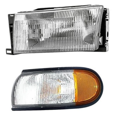 For Nissan Quest 93-95 2-Piece Kit (Driver Side Headlight, Driver Side Turn
