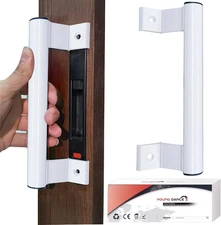 Sliding Door Handle 8" Aluminum Sliding Glass Door Pull - Sliding Patio Door Han