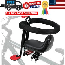 Adjustable Kids Bike Seat Attachment for 2-5 , Comfort  Stability