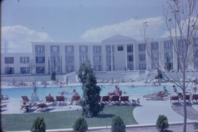Caesars Palace Las Vegas Fountain 1966 Original 35mm Film Slide
