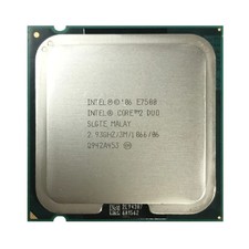 Intel Core 2 Duo E7500 2.93GHz Dual-Core CPU LGA 775 3MB 1066MHz Tested