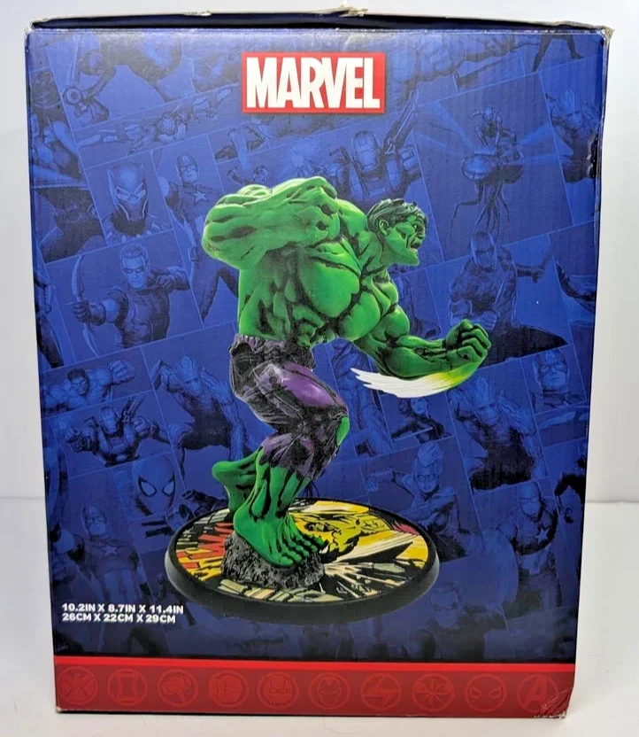 Estatua de Hulk Figura Coleccionable Marvel Comics Figura Estatua Exclusiva de Disney Foto 4 de 4