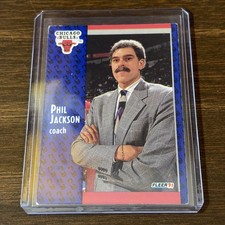 1991-92 Fleer - Phil Jackson #28 Chicago Bulls