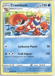 Crawdaunt 033/172 Brilliant Stars Uncommon