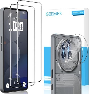 HD Schutzglas Displayfolie für Nothing Phone 3A Pro, 99% Lichtdurchlässigkeit