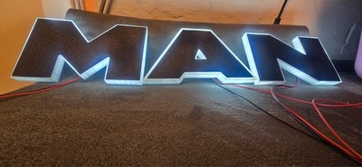 MAN LOGO FRONTLOGO EMBLEM SCHRIFTZUG 