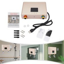 3000W Electric Tankless Water Heater With LED Display - Instant Hot Water