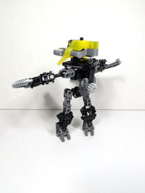 Vintage LEGO Bionicle VAHKI RORZAKH Set #8618 with Manual, Canister, & Disk 2004
