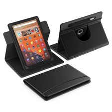 for Universal 10.1 inch Android Tablet Case 1-Black 360 with silicone buckle