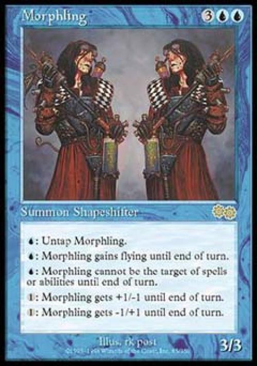MTG - Morphling - Urza's Saga - Light Play - Normal