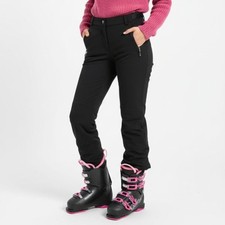 Nils Black High Rise Waist Schoellr Stirrup Winter Ski Pants 12 29  waist 