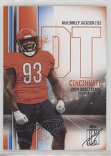 2024 Topps Signature Class Rookies Blue & Orange McKinnley Jackson #90 g1d