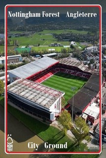 CP. STADE. NOTTINGHAM FOREST ANGLETERRE CITY GROUND # CS. 2260