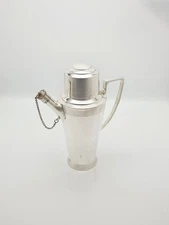 Art Deco Silver-Plated Cocktail Shaker Designed by Keith Murray – circa 1930