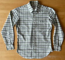 Brooks Brothers Black Fleece Thom Browne OCBD BB0 USA Made Green Oxford Shirt