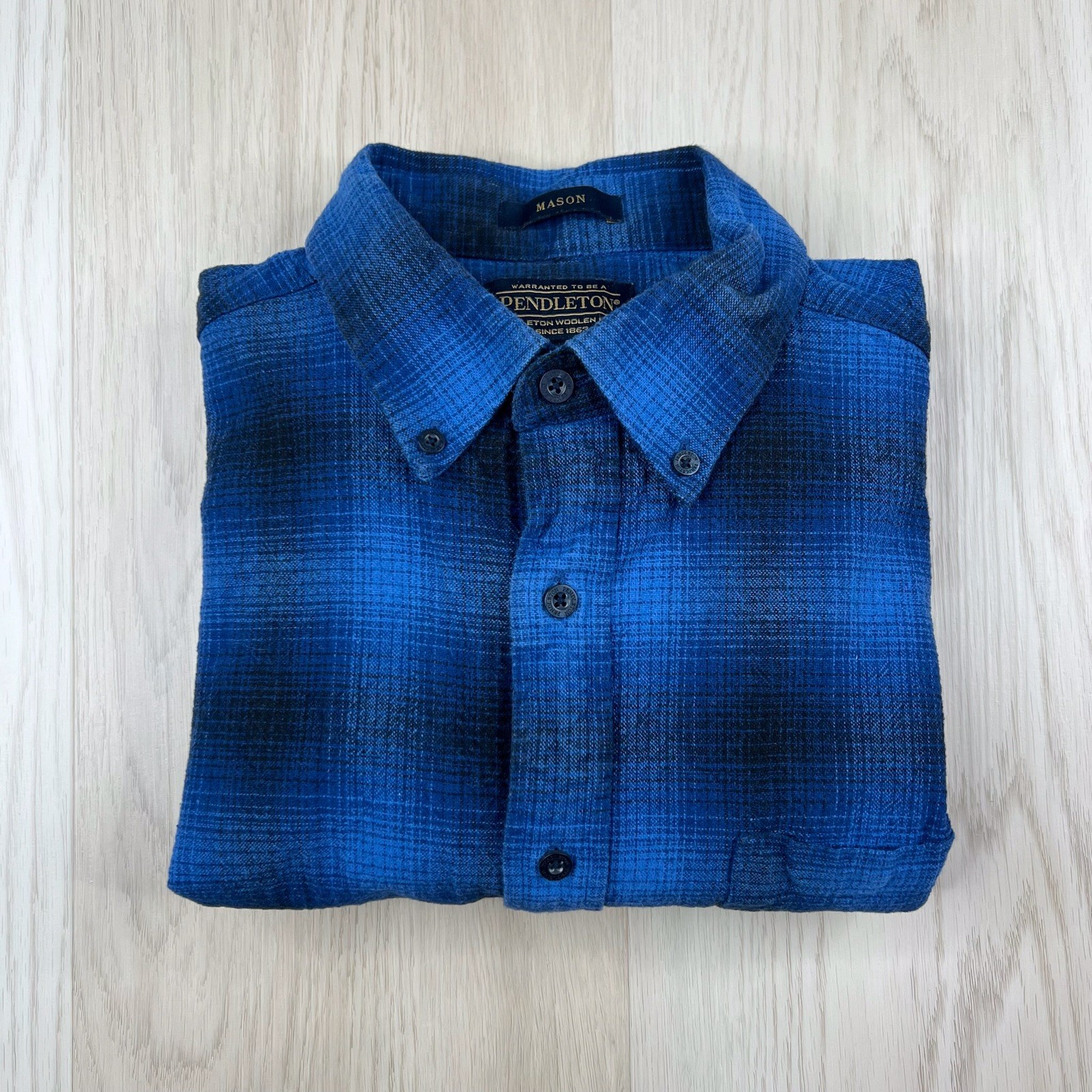 Pendleton Long Sleeve Mason Button Down Shirt Men… - image 1