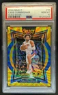 2024-25 Panini Select Cade Cunningham Concourse Gold Wave Prizm #/10 PSA 10